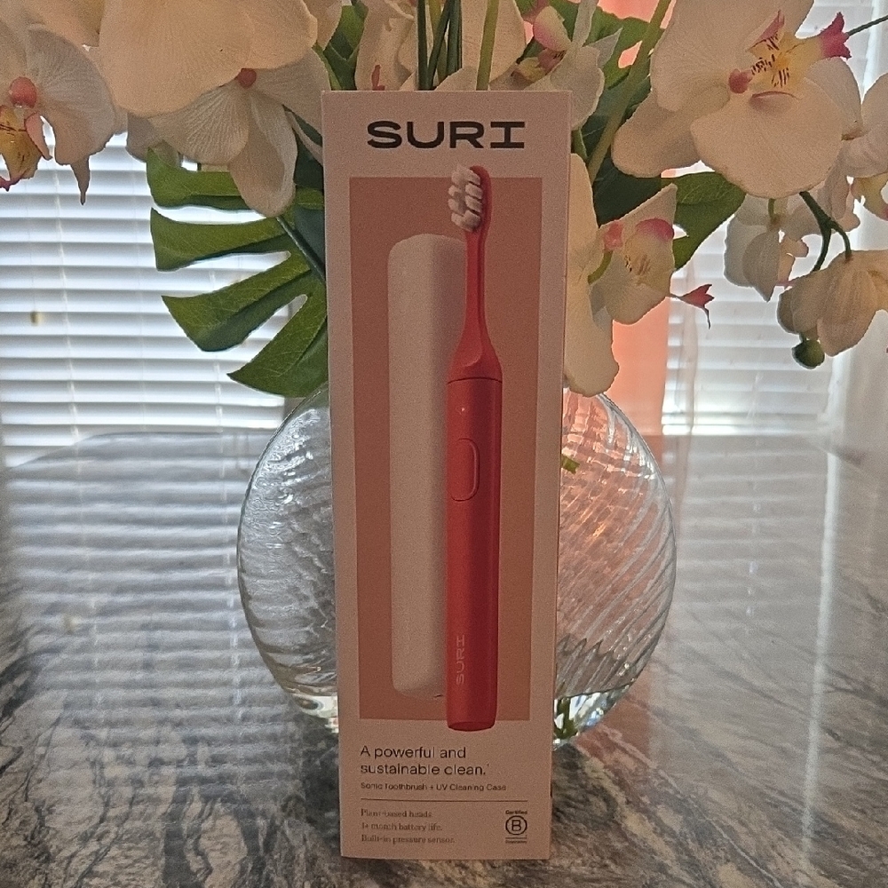 SURI Red Electric Toothbrush